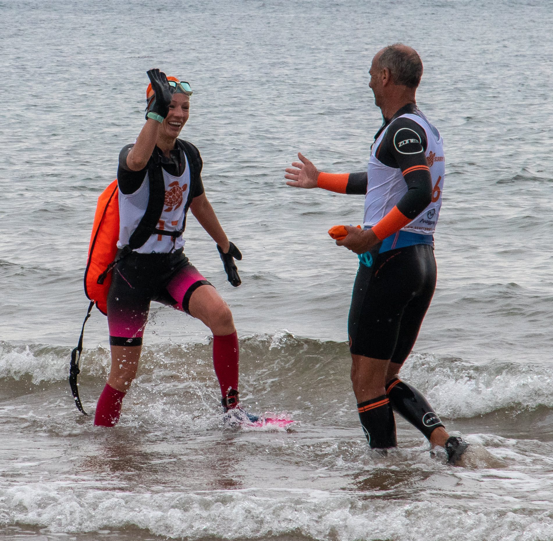 Swimrun Scotland All About The Scurry Yellowcraig Swim / Run Challenge